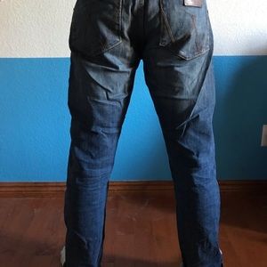 Wrangler retro slim straight bootcut jeans 32x34